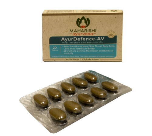 АюрДефенс-АВ Махариши Аюрведа (AyurDefence-AV Maharishi Ayurveda), 20 таб.