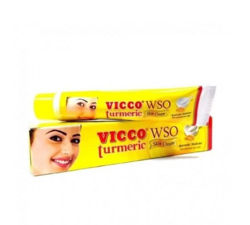 Крем с Куркумой Викко (Turmeric WSO Skin Cream Vicco), 30 г.