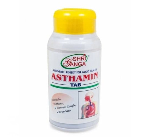 Астамин в таблетках Шри Ганга (Asthamin tab Shri Ganga), 100 таб.