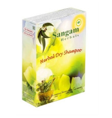 Сухой шампунь для волос на основе мыльного ореха Сангам Хербалс (Herbal Dry Shampoo Sangam Herbals), 100 г.