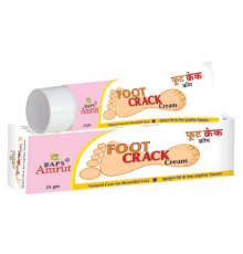 Крем от трещин на ногах Бапс Амрут (Foot Crack Cream Baps Amrut), 25 г.
