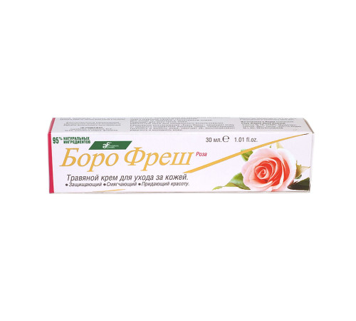 Антисептический крем Боро Фреш Роза (Boro Fresh Ayushakti), 25 г.