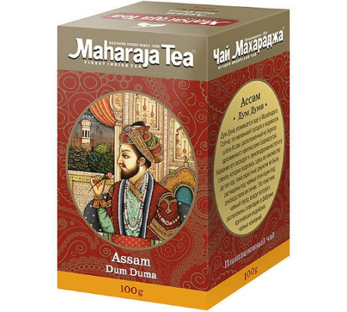 Чай черный Махараджа Ассам Дум Дума рассыпной (Maharaja Tea Assam Dum Duma), 100г.