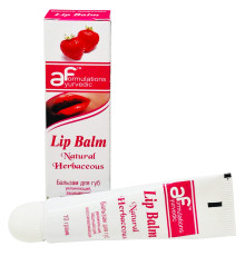 Бальзам для губ (Lip Balm Natural Herbaceous Formulations Ayurvedic), 10 г.