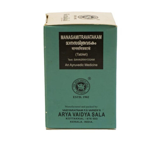 Манасамитра ватакам Арья Вадья Сала Коттаккал (Manasamitravatakam Arya Vaidya Sala Kottakkal), 100 таб.