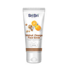 Скраб для лица орехово-апельсиновый Шри Шри Таттва (Walnut Orange Face Scrub Sri Sri Tattva), 100 мл.