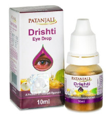 Глазные капли Дришти Патанджали (Drishti eye drop Patanjali), 10 мл.