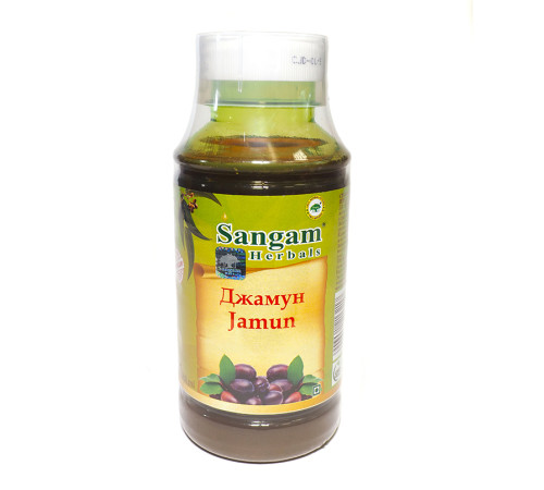 Сок Джамун Сангам Хербалс (Jamun juice Sangam Herbals), 500 мл.