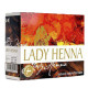 Краска для волос на основе хны Леди Хенна каштан (Lady Henna), 6 х 10 г.