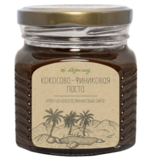 Кокосово-финиковая паста Мералад, 230 г.