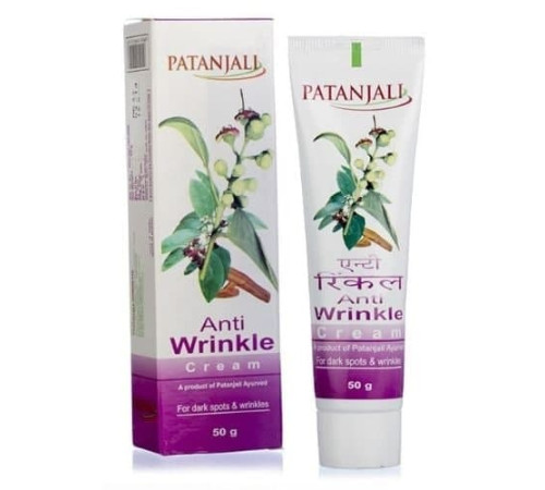 Крем против морщин Патанджали (Anti-Wrinkle Cream Patanjali), 50 г.