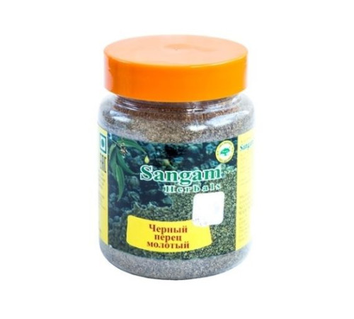 Перец черный молотый Сангам Хербалс (Sangam Herbals), 90 г.