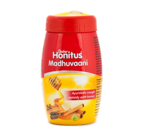 Джем от кашля Хонитус Мадхувани Дабур (Honitus Madhuvaani Dabur), 150 г.
