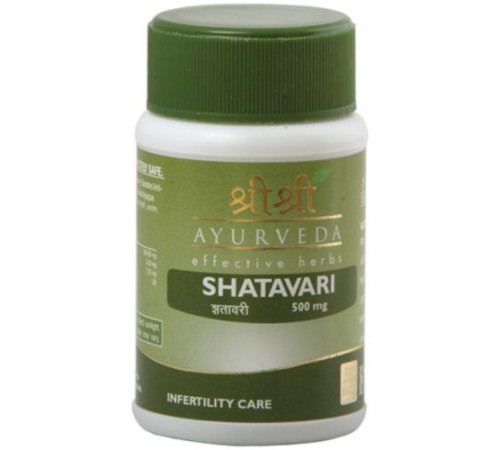 Шатавари Шри Шри Аюрведа (Shatavari Sri Sri Ayurveda), 60 таб.